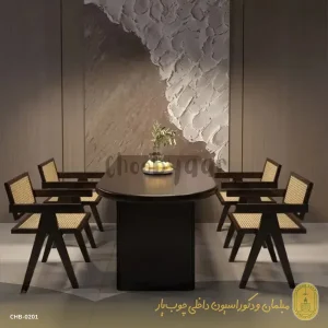 میز ناهار خوری 4 نفره مدل ماران