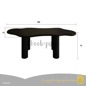 میز ناهار خوری 4 نفره مدل موج