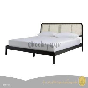 تخت خواب چوبی مدل آیسو دو نفره 200×160 سانتیمتر