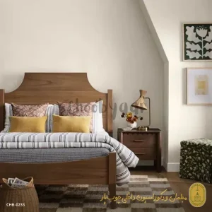 تخت خواب دو نفره چوبی مدل بیلی 200×160 سانتیمتر