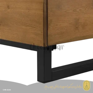 تخت خواب دو نفره چوبی مدل کریستوف 200×160 سانتیمتر