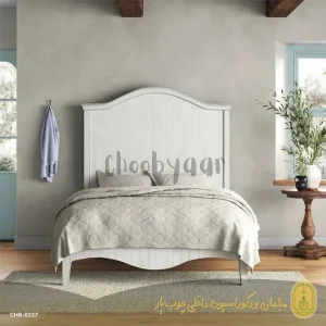 تخت خواب دو نفره چوبی مدل دریش 200×160 سانتیمتر