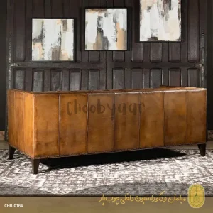 مبل چستر چرم مدل فیدان