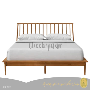 تخت خواب دو نفره چوبی مدل هانا 200×160 سانتیمتر