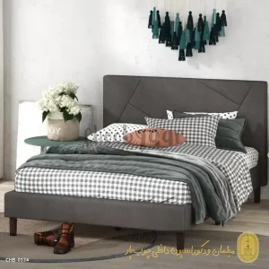 تخت خواب دو نفره مدل هیلی 200×160 سانتیمتر