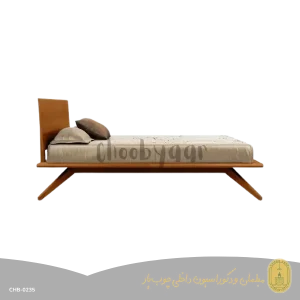 تخت خواب دو نفره چوبی مدل جولیان 200×160 سانتیمتر