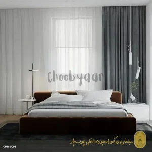 تخت خواب دو نفره مدل کاوین 200×160 سانتیمتر